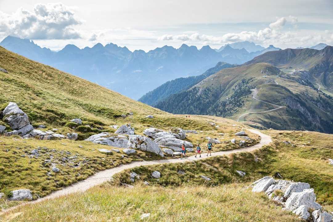 žygiai Dolomituose - Val di Fiemme žygis komfortiškai